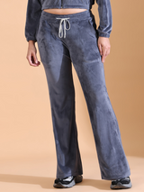 Women Luxe velour Iconic Flair Pants