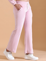 Women Luxe velour Iconic Flair Pants