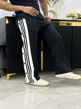 Retro Buttoned Track Pant