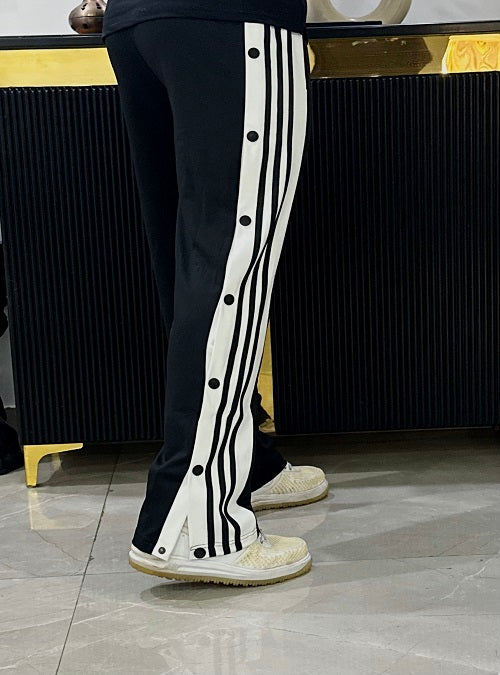 Retro Buttoned Track Pant