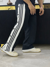 Retro Buttoned Track Pant