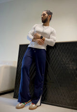 Retro Buttoned Track Pant