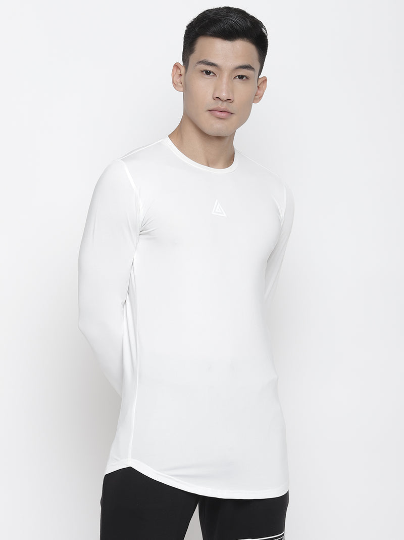 Full Sleeves T-shirts-White