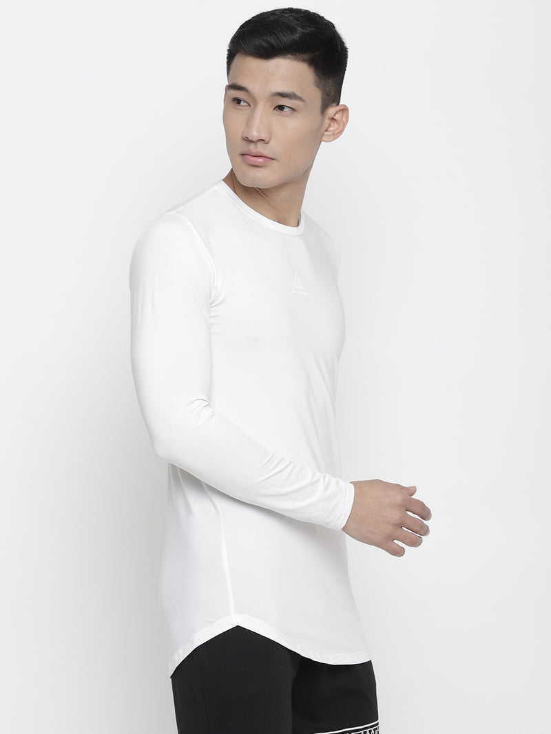 Full Sleeves T-shirts-White